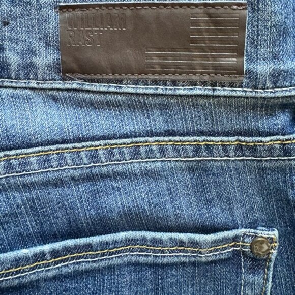 William  denim distressed Jeans size straight leg - Picture 4 of 6
